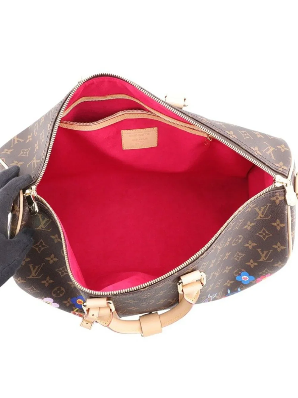 Louis Vuitton Boston Bag Monogram LV TM Keepall Bandouliere 45 Travelbag